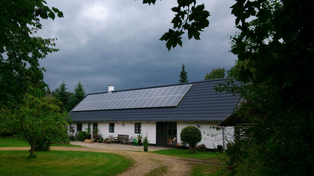 Tordenvejr solceller